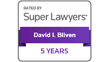 David Bliven received the Super Lawyers badge for David L. Bliven in 2023, commemorating 5 years of achievement