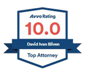 David Bliven received the Avvo Top Attorney badge for David Ivan Bliven
