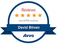 David Bliven received reviews badge for David Bliven avvo